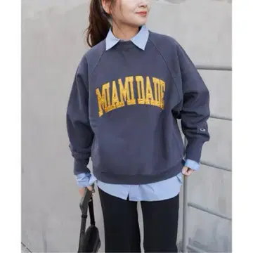 저널 스탠다드 별주 CHAMPION 와펜 맨투맨