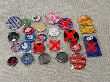 back number 캔뱃지 세트