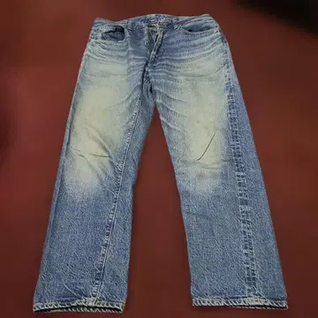 웨어하우스 1105w33 중고 종이 패치 지퍼 플라이 체인 스티치