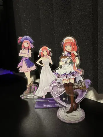 5등분의 신부 나카노 니노 아크릴 스탠드 3종 세트