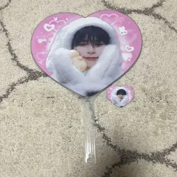 ZEROBASEONE zb1 한빈 부채 마스터 부채 스티커 포함