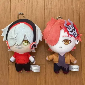 GIGO 달마이즈고토 아리사카 마스코트 봉제 인형 2개 세트 cr