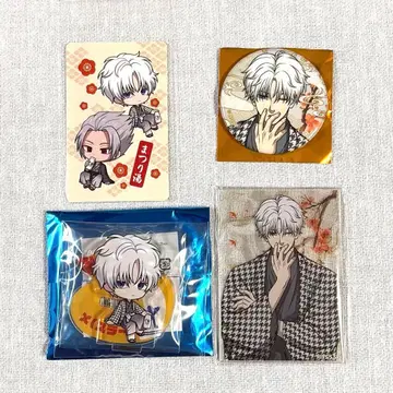 사카모토 데이즈 마츠리유 캔뱃지 아크릴 카드 아크릴 스탠드 슬러