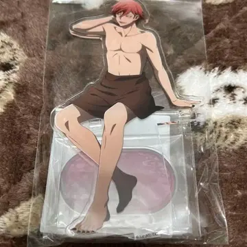 미개봉 새상품 복숭아 극락탕 아크릴 스탠드 사우나 오이란 사카이야