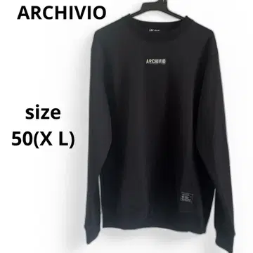 ARCHIVIO 알치비오 로고 긴팔 상의