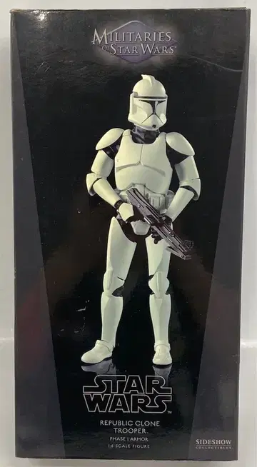 SIDESHOW 피규어 리퍼블릭 클론 트루퍼 / 페이즈 1 아머 12인치