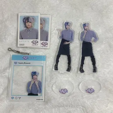 하야테 아크릴 스탠드 키링 트레이딩 카드