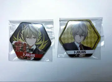 GOD EATER (갓 이터) 줄리우스 캔뱃지 2종 세트