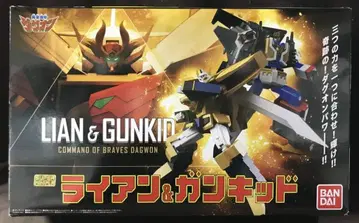 반다이 슈퍼 미니프라 용자지령 다그온 용자지령 다그온 라이언&건키드