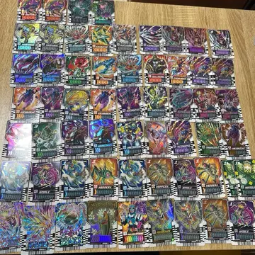 가면라이더 갓챠드 라이드 케미 트레이딩 카드 묶음 판매 58장 세트