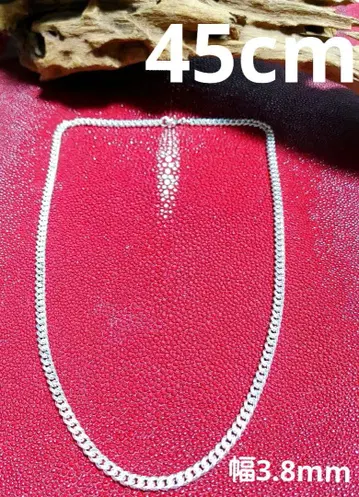 45cm 폭 3.8mm 키헤이 체인 실버 silver925 새상품