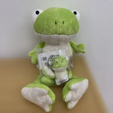 새상품 니키 nici 봉제 인형 개구리 키링