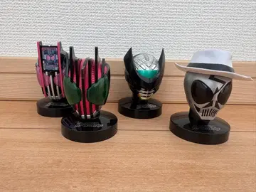 가면라이더 디케이드 가면라이더 스컬 마스크 컬렉션 발광 받침대 포함