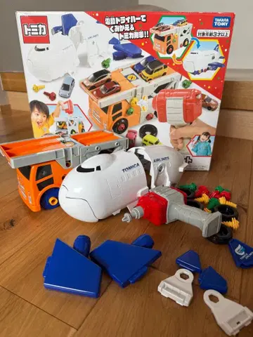 토미카 커리어카 & 제트 세트*토미카*타카라토미