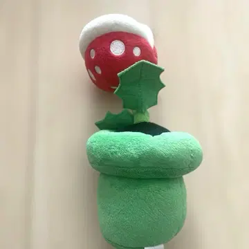 슈퍼 마리오 팩맨 플라워 봉제 인형