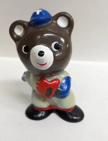 홋카이도 타쿠쇼쿠 은행 저금통 타쿠짱 야구/투수/피처 H100mm