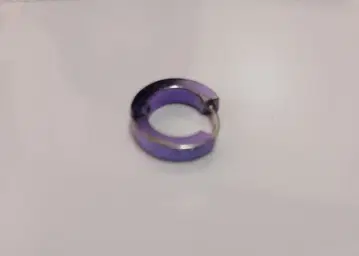 호무라 센토 후프 귀걸이 폭상전대 분붐저 분 바이올렛