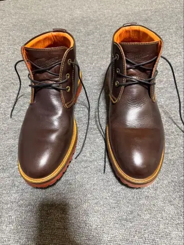 DANNER 차카 부츠 브라운 US9 JP27.5 가죽 신발