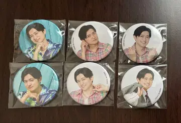 (가격 인하) 시모노 히로의 호보하지 2026 캔뱃지 6개 세트