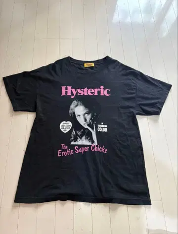 HYSTERIC GLAMOUR Erotic Super Chicks 셔츠