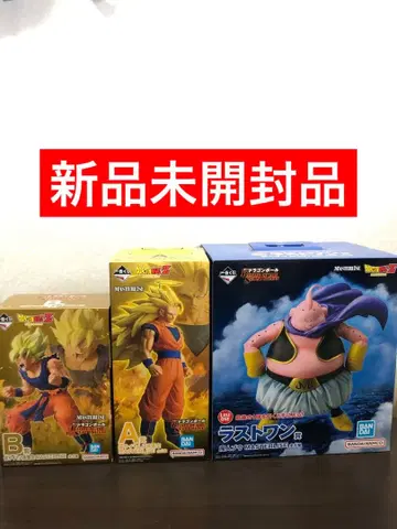 [ 미개봉 새상품 ] 드래곤볼 제일복권 라스트원 피규어 마인 부우 손오공