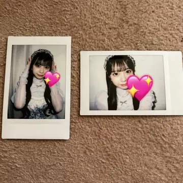 CUTIE STREET 마스다 아야노 촬영 폴라로이드 2장 세트