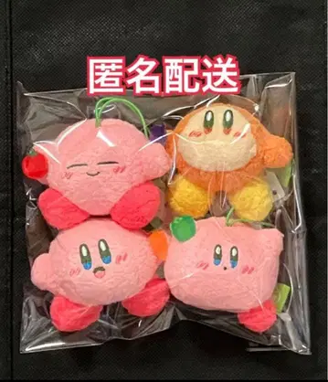 별의 커비 갓 수확! 푸푸푸 채소 쁘띠 마스코트 4종