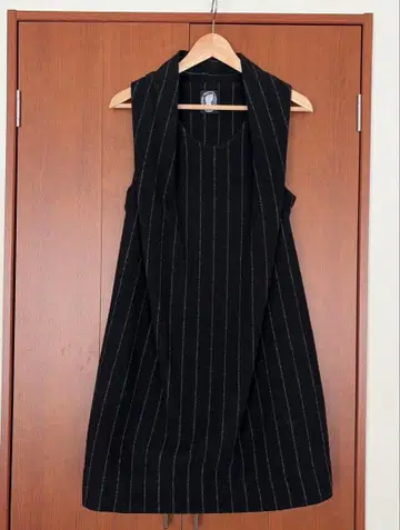 Bernhard Willhelm 울 80% 슬리브리스 원피스 일본제