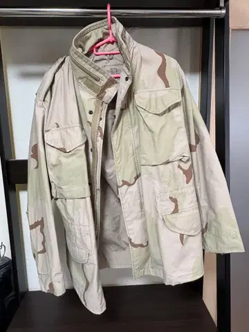 M65 필드 자켓 커피 얼룩 패턴