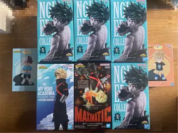 히로아카 바쿠고 카츠키 토도로키 쇼토 미도리야 이즈쿠 피규어