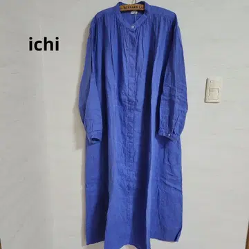 [ 미사용 ] ichi 린넨 원피스