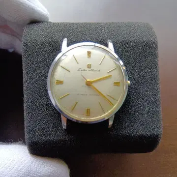 세이코 마블 자동 시계 실버 케이스 정크