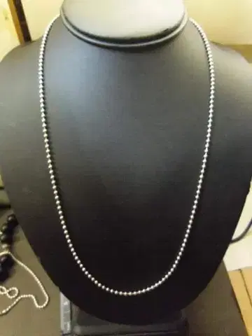 실버925! 볼체인! 60cm