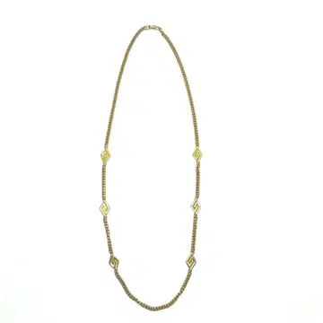 Y602-80 MONET 모네 골드 롱 목걸이 빈티지