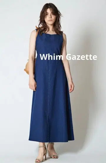 Whim Gazette 윔 가젯 데님 원피스 점프 스커트 일본제