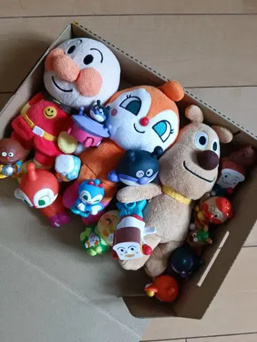 [ 최종 가격 인하 ] 호빵맨 봉제 인형 손가락 인형 가챠가챠 세트