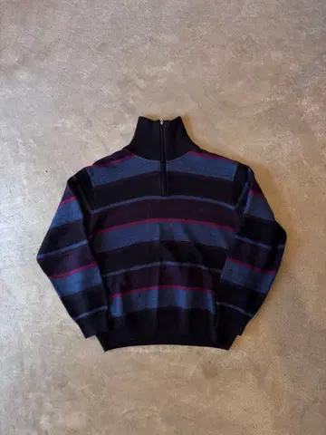 IL GRANCHIO Striped High Neck Sweater