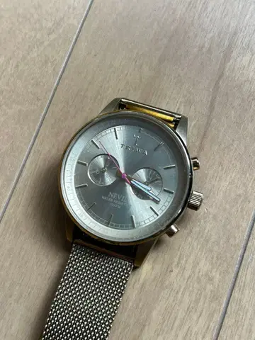 TRIWA 트리와 손목시계 골드 메쉬 벨트