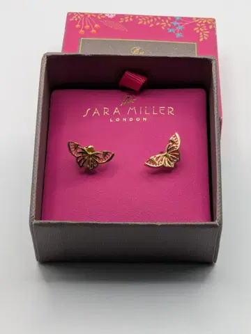 사라 밀러 런던 나비 모양 골드 귀걸이 [ 컬렉션 정리 중 ]