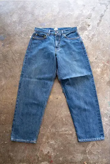 CIOTA 수빈 코튼 와이드 테이퍼드 데님 29 PTM-6RF