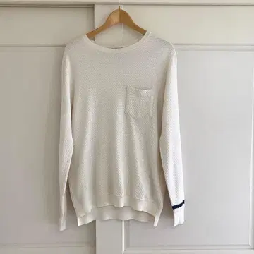REMI RELIEF 와플 써멀 롱 T 화이트 DEUXIEME