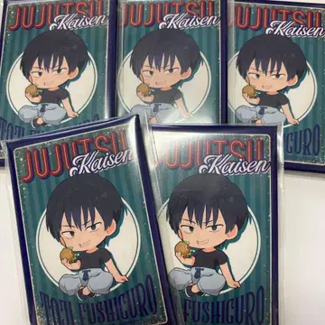 주술회전 후시구로 토우지 다섯 다이너 캔뱃지