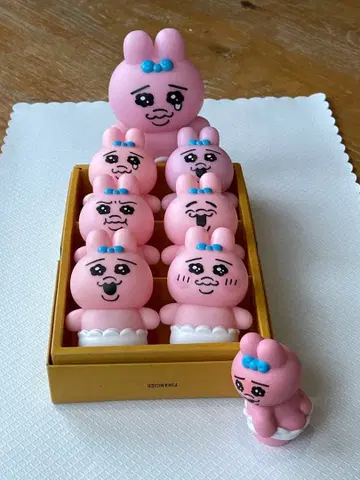 오판츄 토끼 (8체 세트) 미사용품