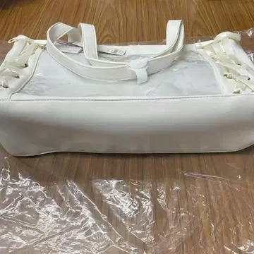 WEGO 레이스업 이타백 위고 다기능 덕질 백 사이즈 화이트