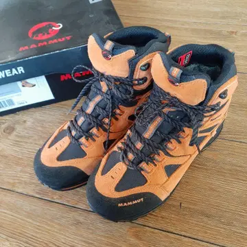 MAMMUT 등산화 오렌지/블랙