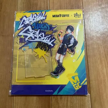 원신 방랑자 한국 한국 카페 메가커피 아크릴 스탠드