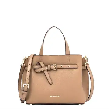 택 포함 새상품 MICHAEL KORS EMILIA 페블 가죽 사첼백