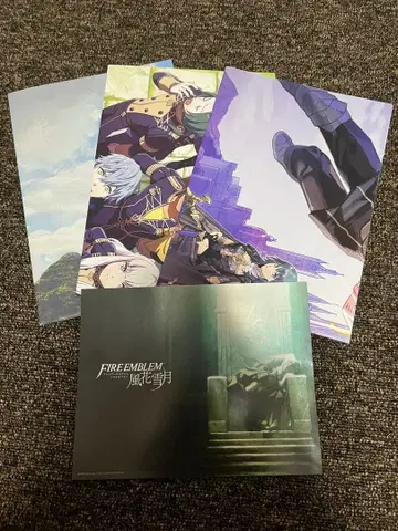 FE 파이어 엠블렘 풍화설월 포스터