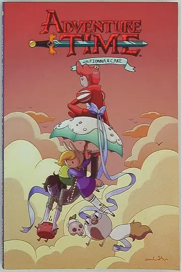 타이탄 코믹스 어드벤처 타임 with 피오나&케이크 (PB)