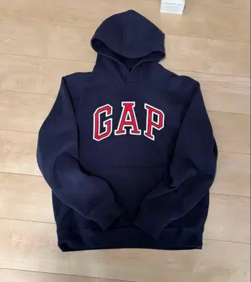 GAP 네이비 후드 부착 후드티 M 사이즈